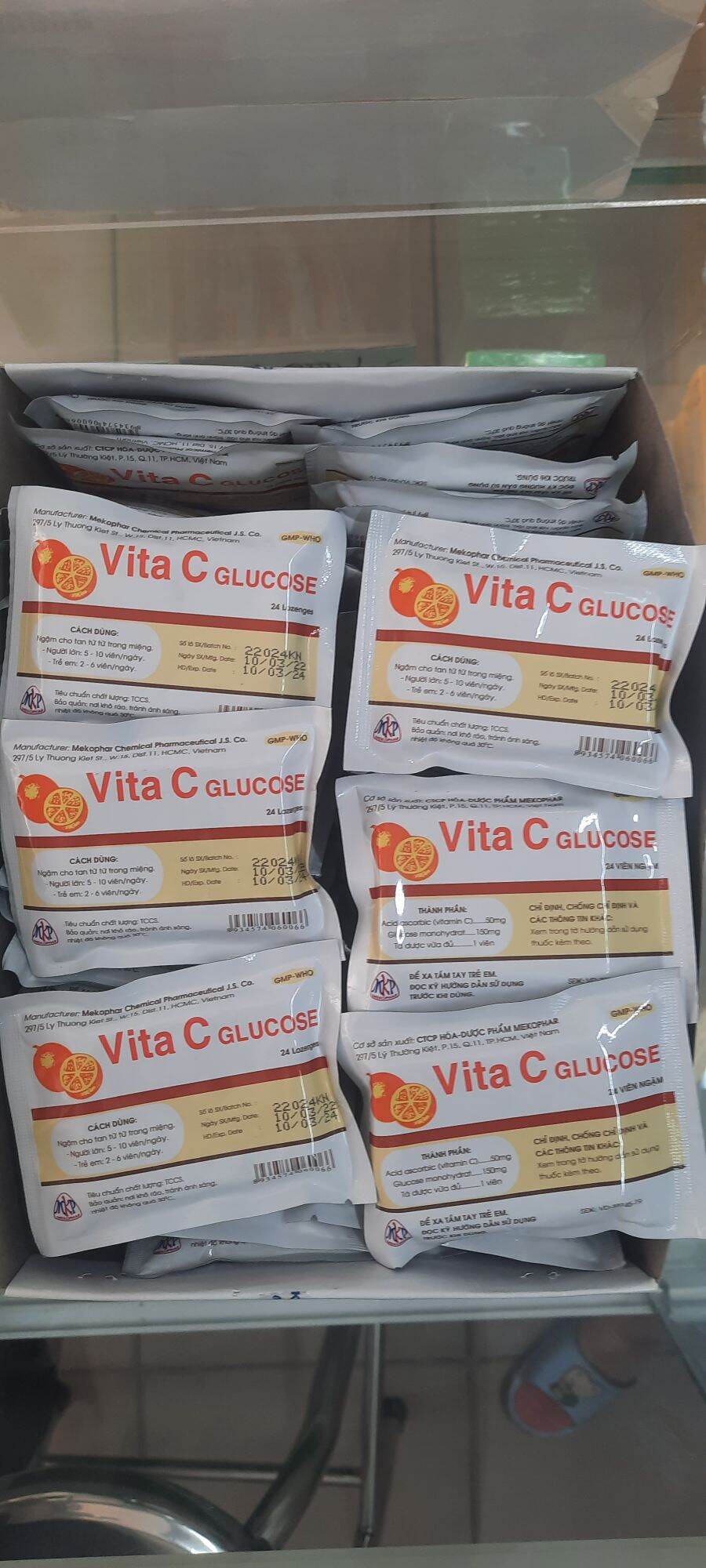 Kẹo Ngậm Vitamin C Tuổi Thơ C Glucose