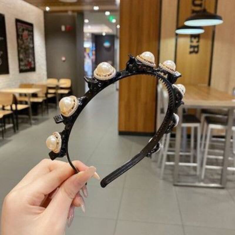 Bờm cài tóc đính hoa-tạo phồng-xược tóc-bờm