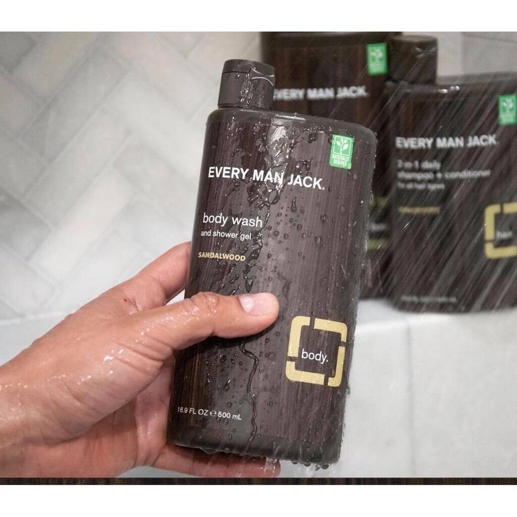 Sữa tắm Nam every man jack 1 chai 500ml