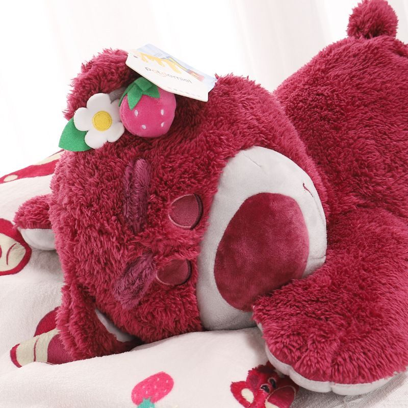[Chính hãng Disney - Full Tag] Gấu bông Lotso kèm mền đắp dễ thương