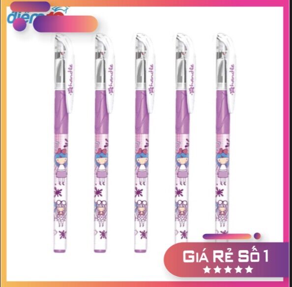 Bút gel điểm 10 thiên long tl-gel01 mực tím