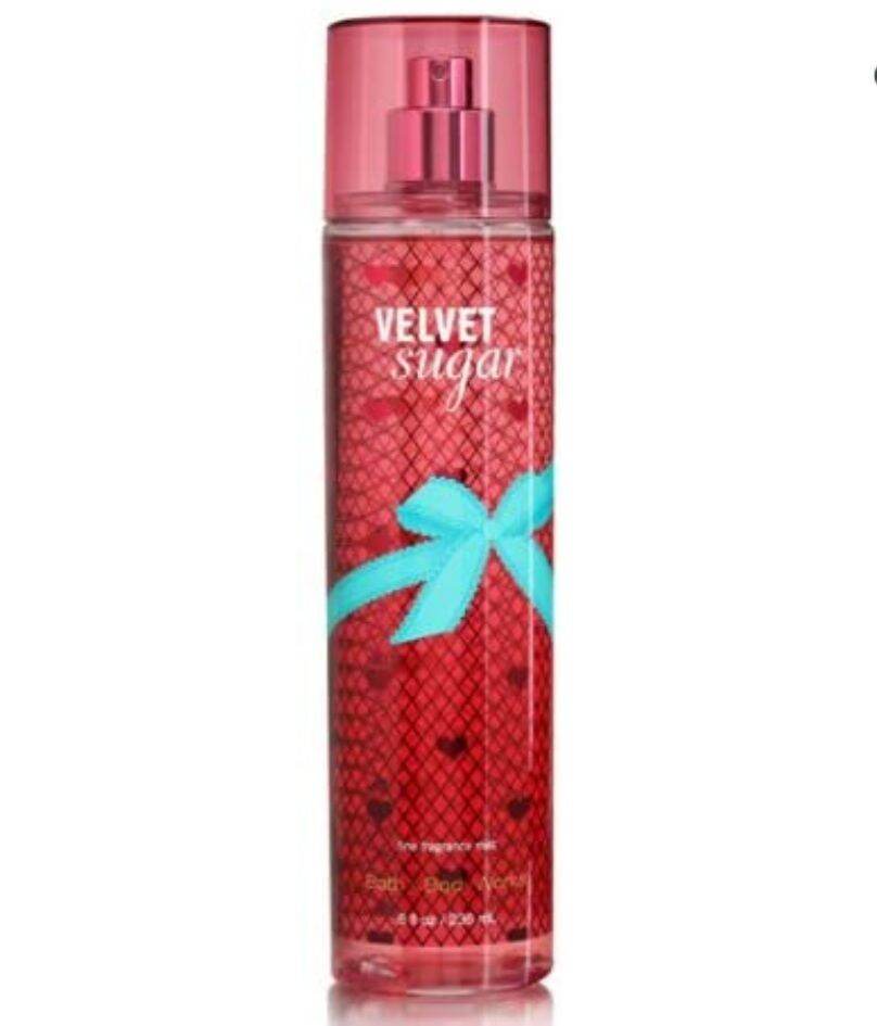 Xịt toàn thân velvet sugar - bath & body works