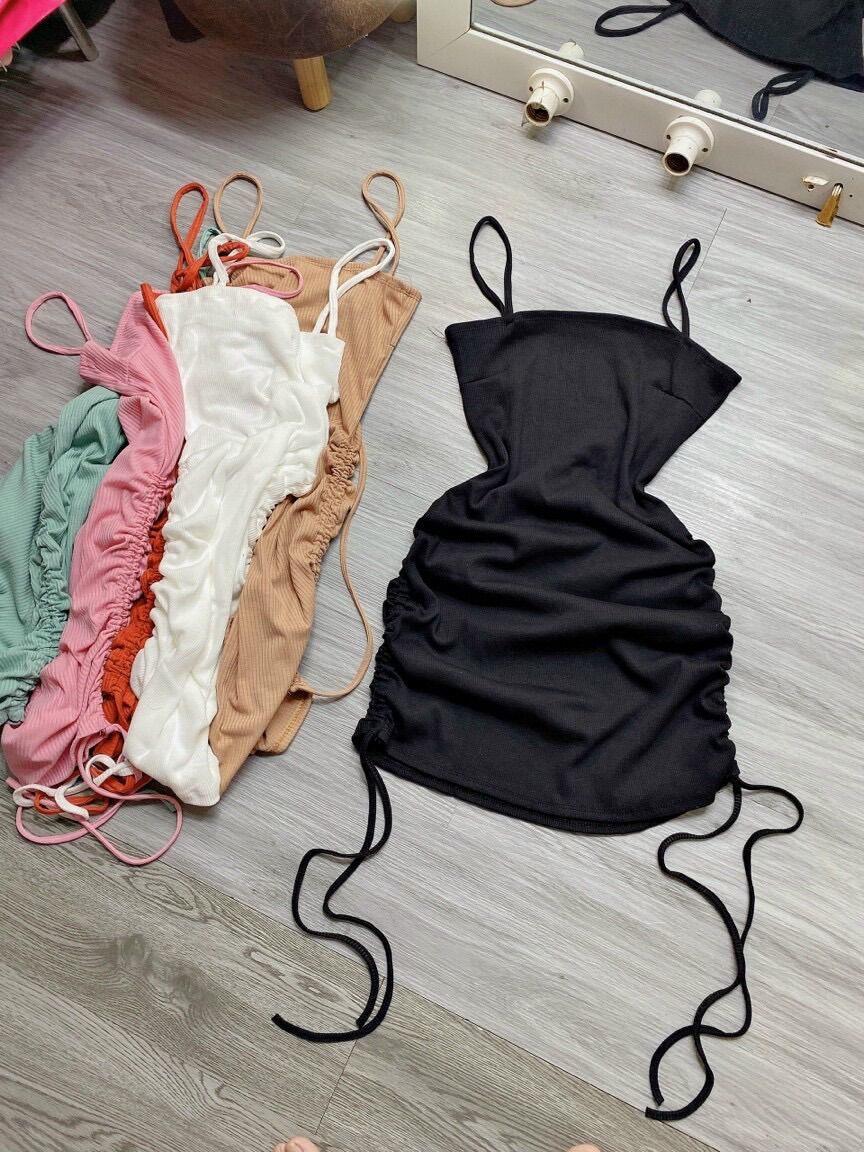 Đầm bún dây rút body RT1