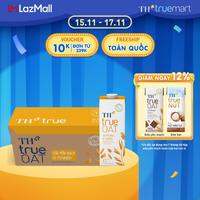 Thùng 12 hộp sữa yến mạch vị tự nhiên TH true OAT 1 L (1 L x 12)