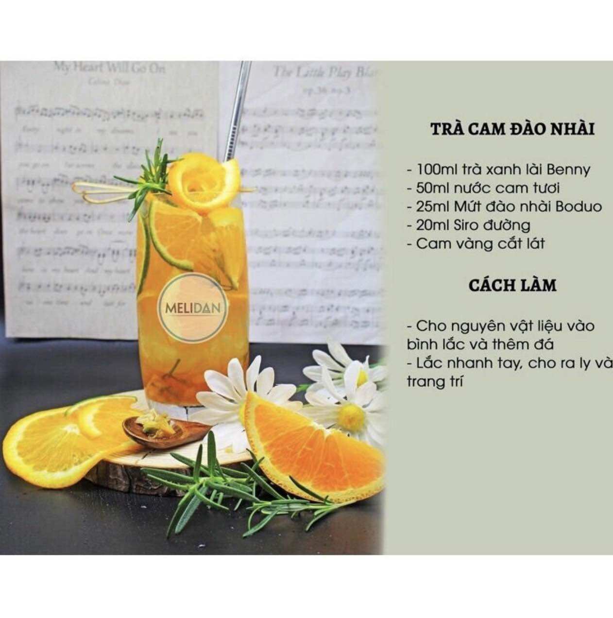Mứt đào nhài Boduo hộp 1kg