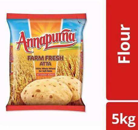 Bột mỳ nguyên cám ANNAPURNA CHAKKI ATTA 5KG