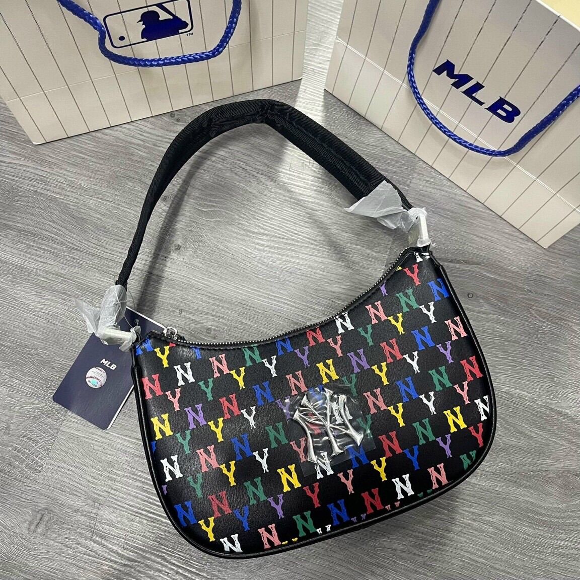 [Full Tag code] Túi cắp nách m.l b hobo bag hàng đẹp chuẩn phom (clip thật)