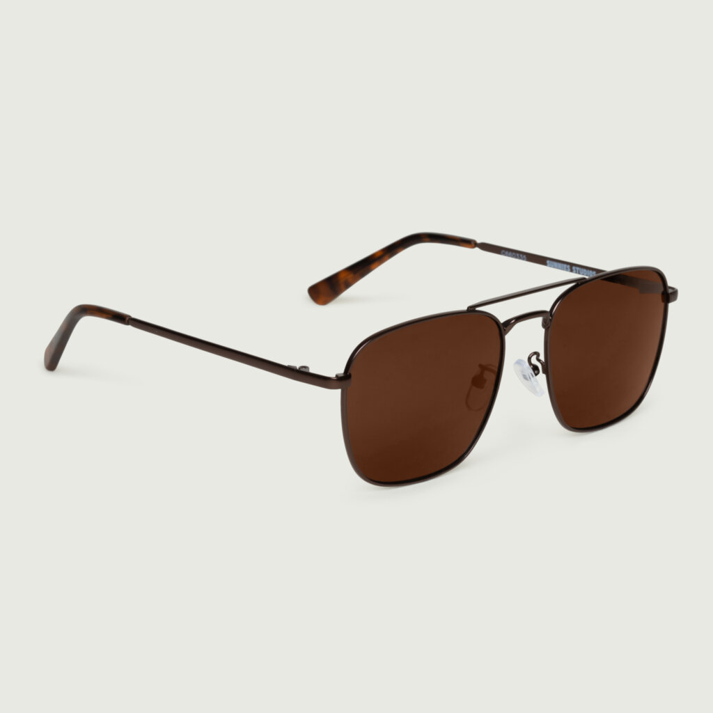 Kính Mát Gọng Phi Công Val Bronze Hickory