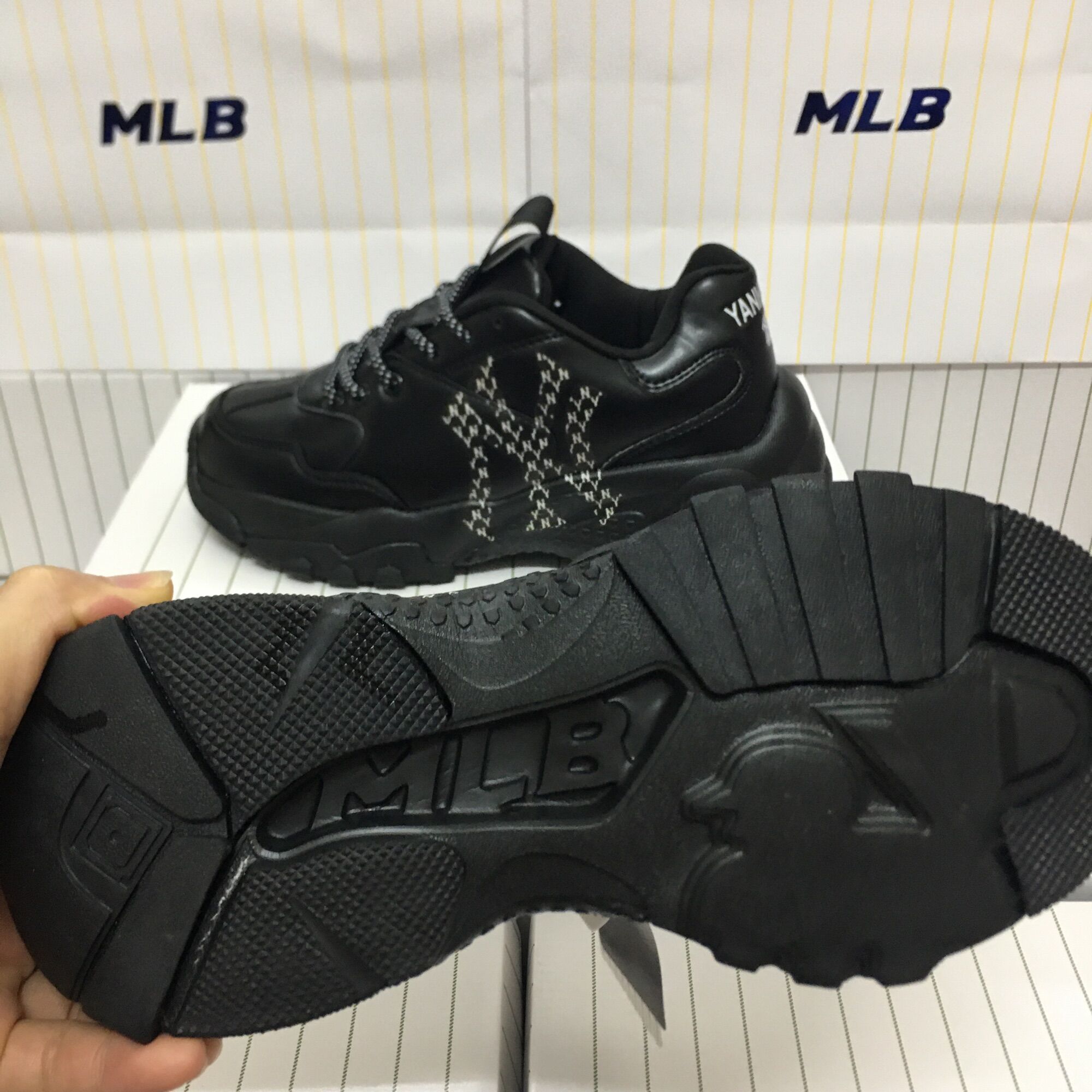 Giầy Thể Thao Sneaker MLB NY MoNogram