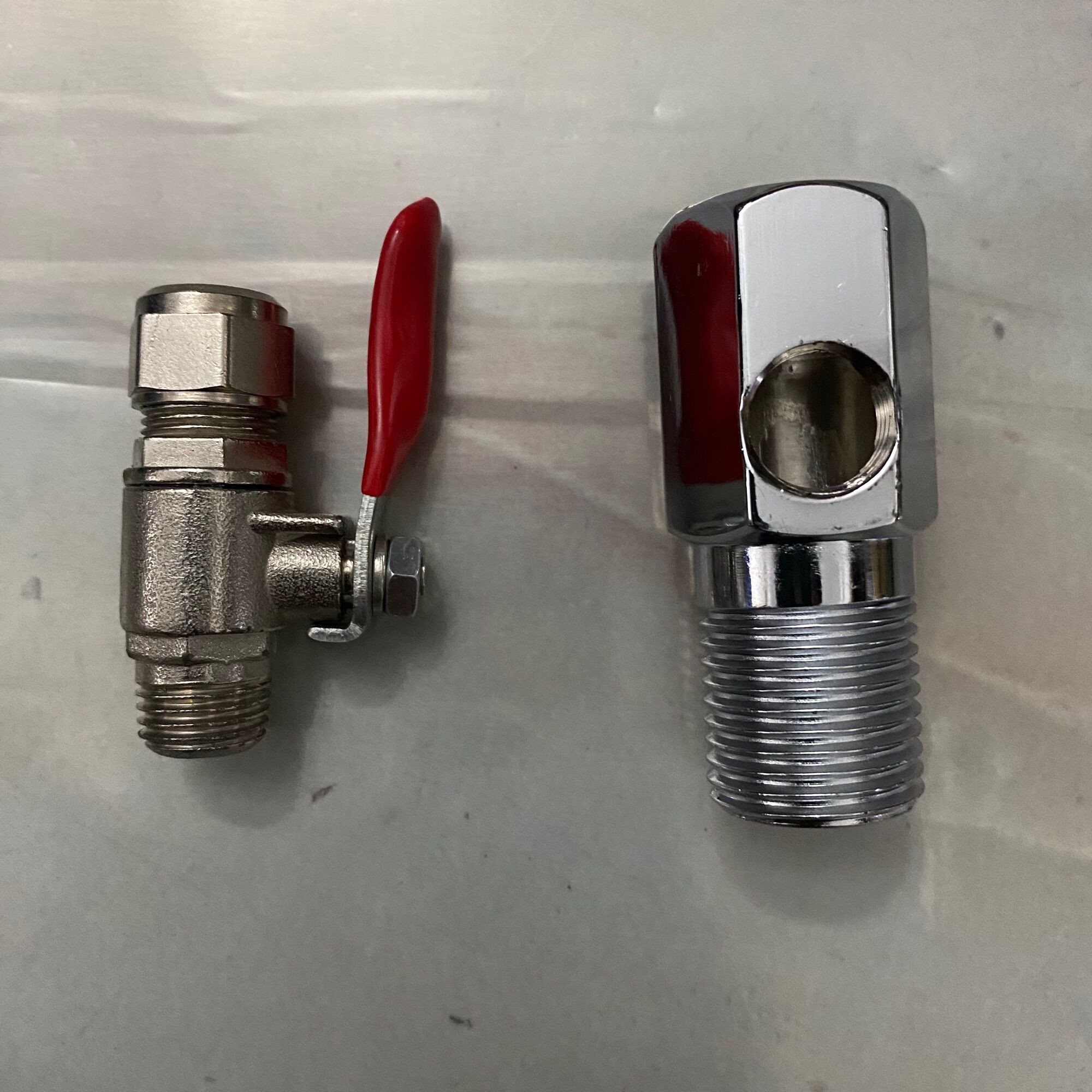 Van Khóa Cấp Nước Máy Lọc Nước Ren 21/10 (Ren 21-Dây 10mm)