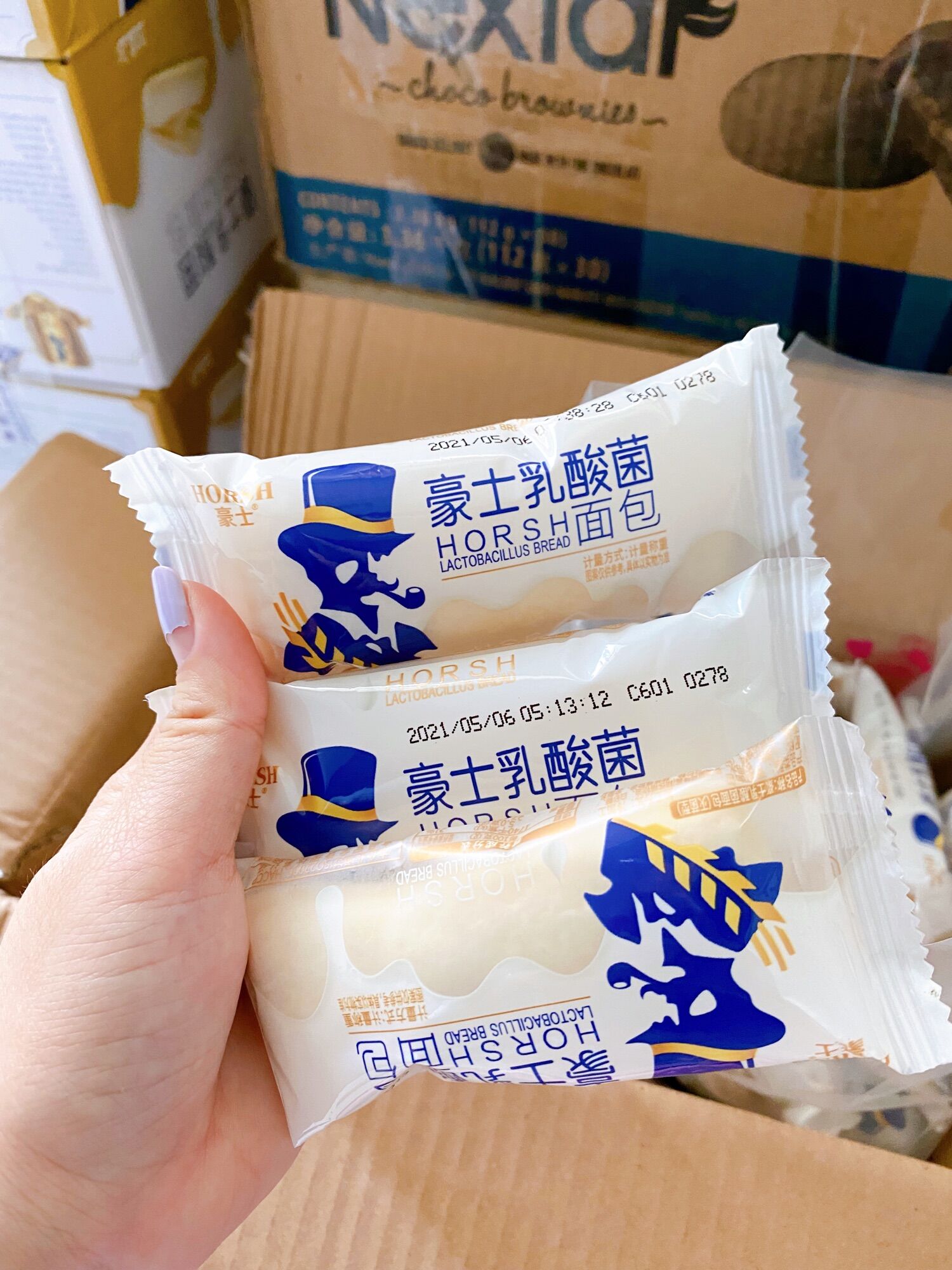 [HCM] [DATE MỚI 18/01/2022] Bánh sữa chua/Bánh sữa chua horsh/Bánh sữa chua ông già/Bánh sữa chua Đài Loan