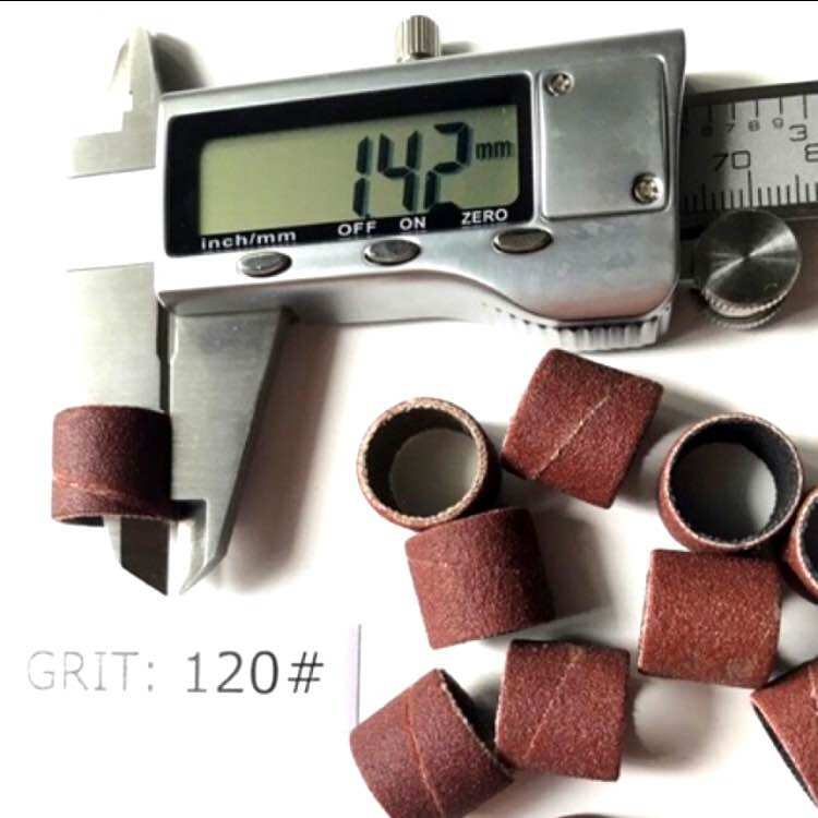 Đầu chà nhám gắn trục 12.7mm grit 120