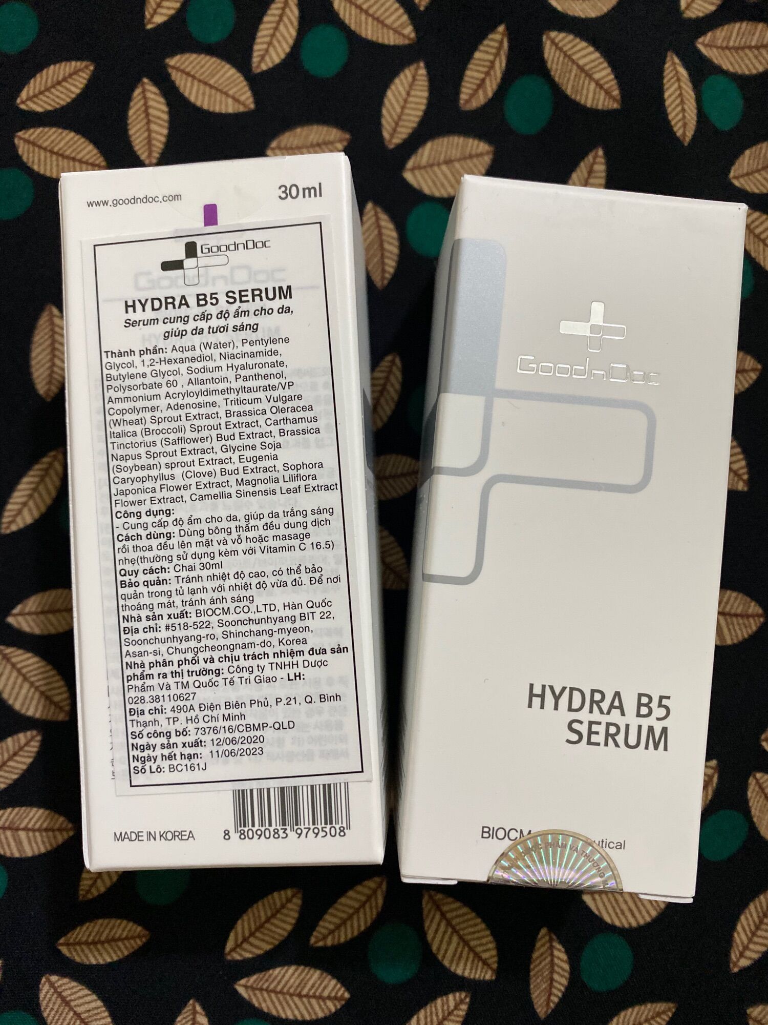 ✅ [CHÍNH HÃNG] Serum B5 goodndoc cấp ẩm phục hồi cho da