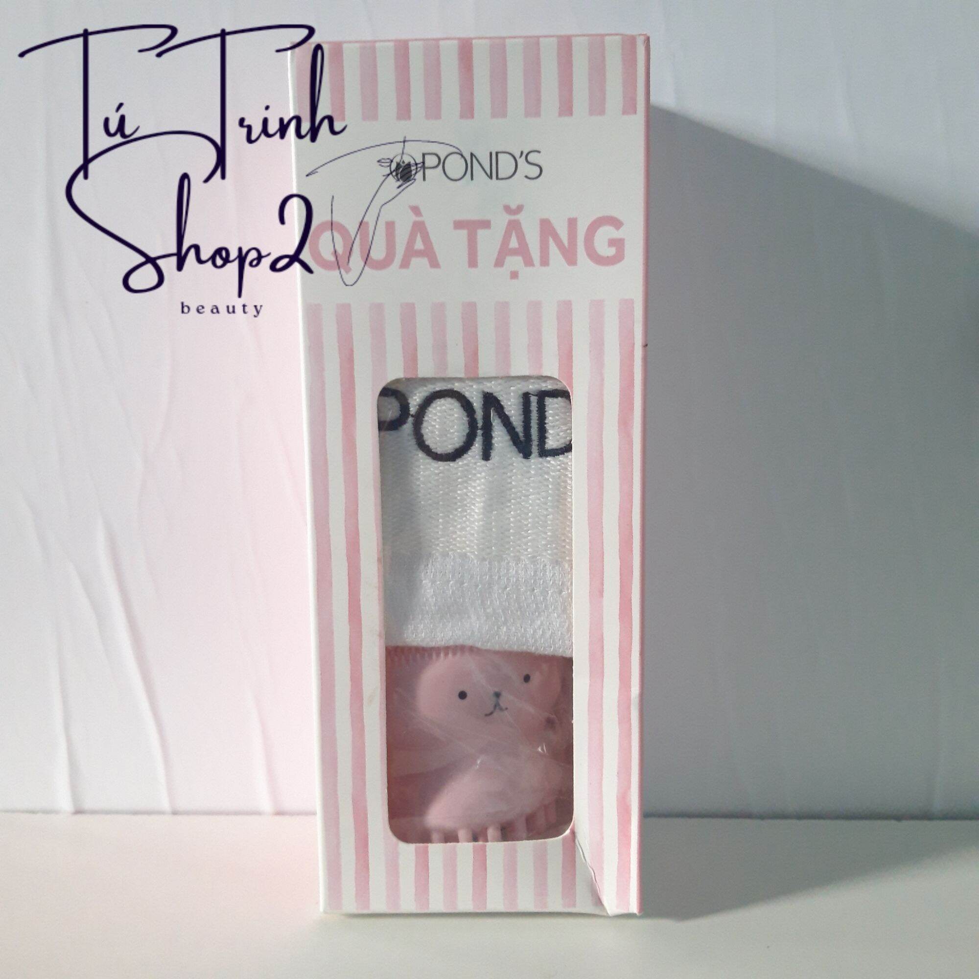 Set Cọ Rữa Mặt Bạch Tuột +khăn pond