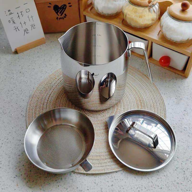 Nồi chiên ngập dầu kèm ca lọc Chockmen