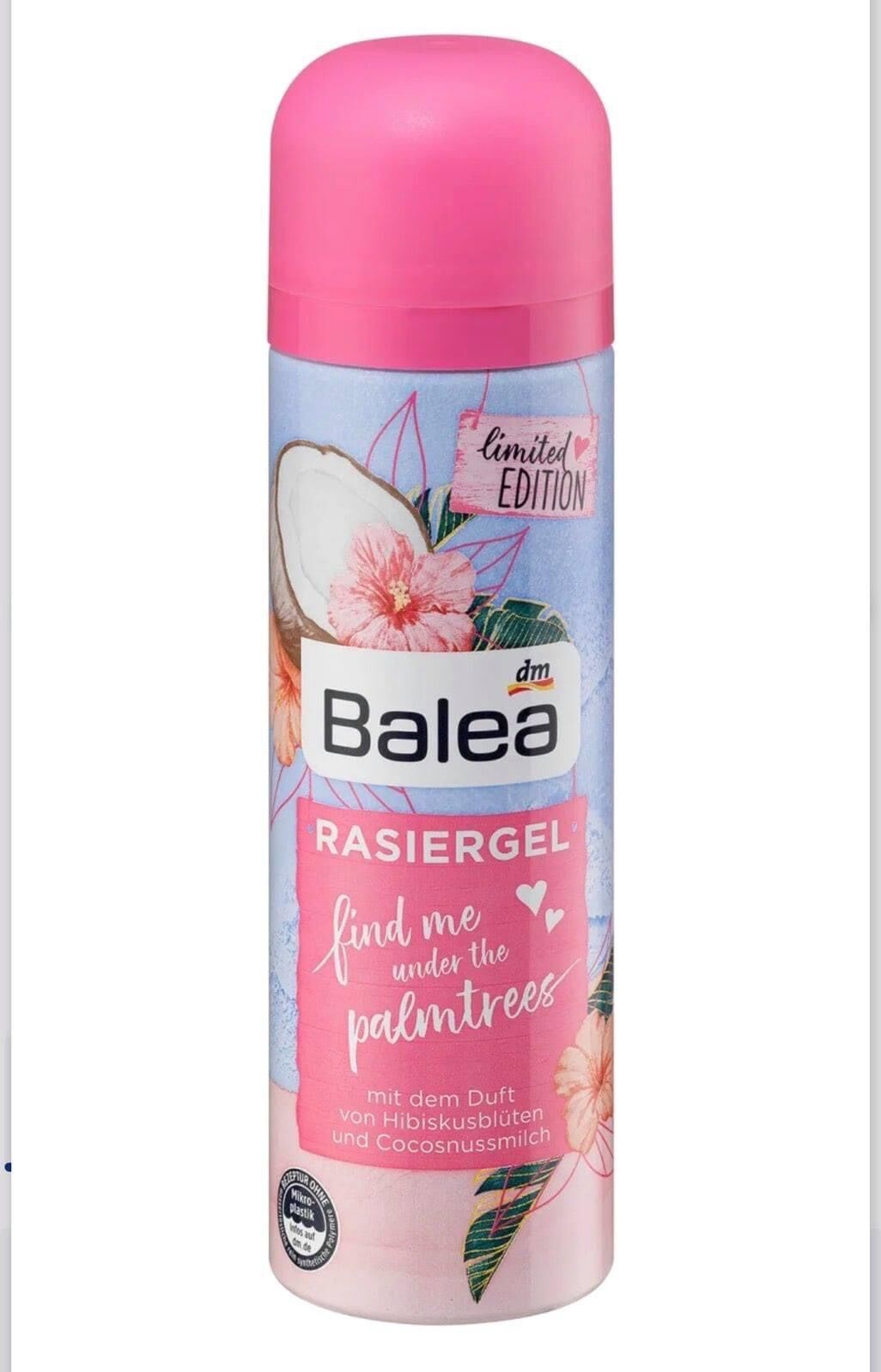 Bọt cạo lông Balea Palmtrees