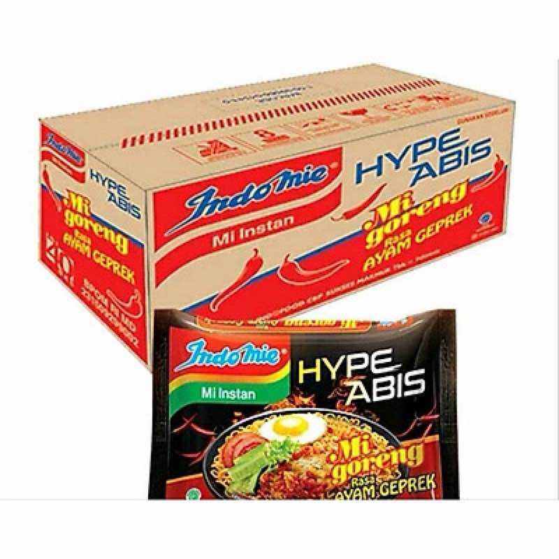 SỈ THÙNG 40 GÓI MÌ TRỘN INDOMIE VỊ GÀ CAY CỰC HIẾM CHÍNH HÃNG
