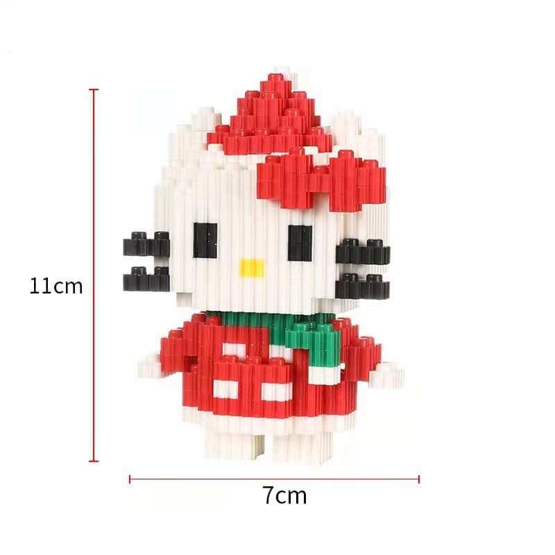🌸ĐỒ CHƠI LẮP RÁP LEGO 3D HELLO KITTY DOREMON