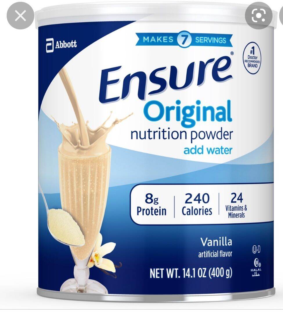 Sữa bột Ensure Original Nutrition Powder 397g của Mỹ