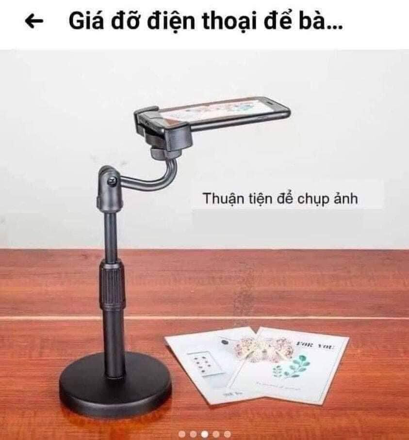 Giá đỡ điện thoại xoay 360 độ