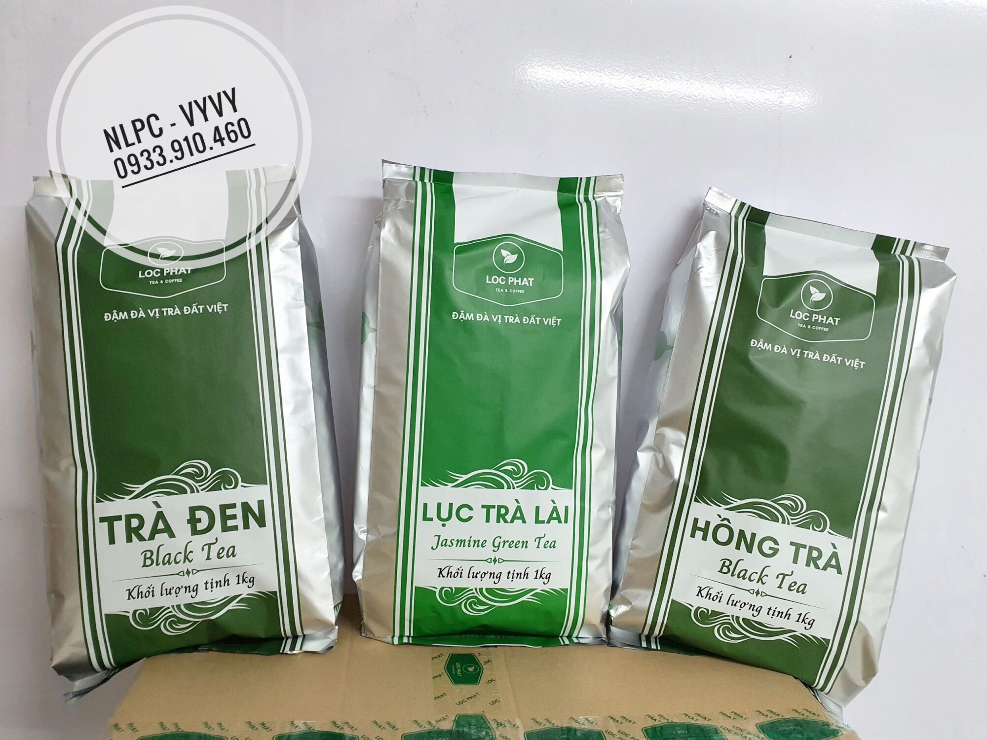 Trà lộc phát 1kg ( trà đen - trà lài - hồng trà - trà ô long )
