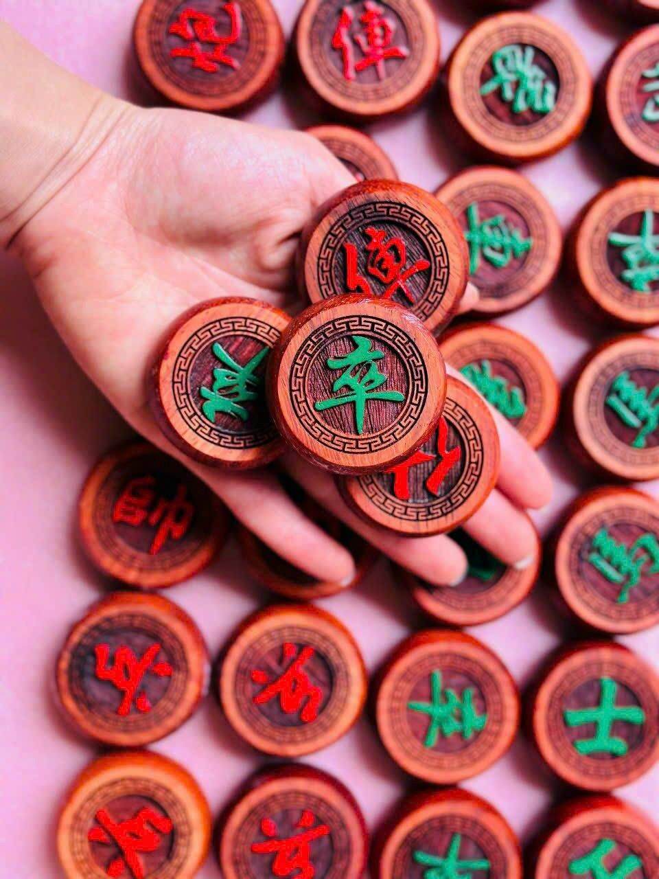 cờ tướng gỗ hương quân 4cm