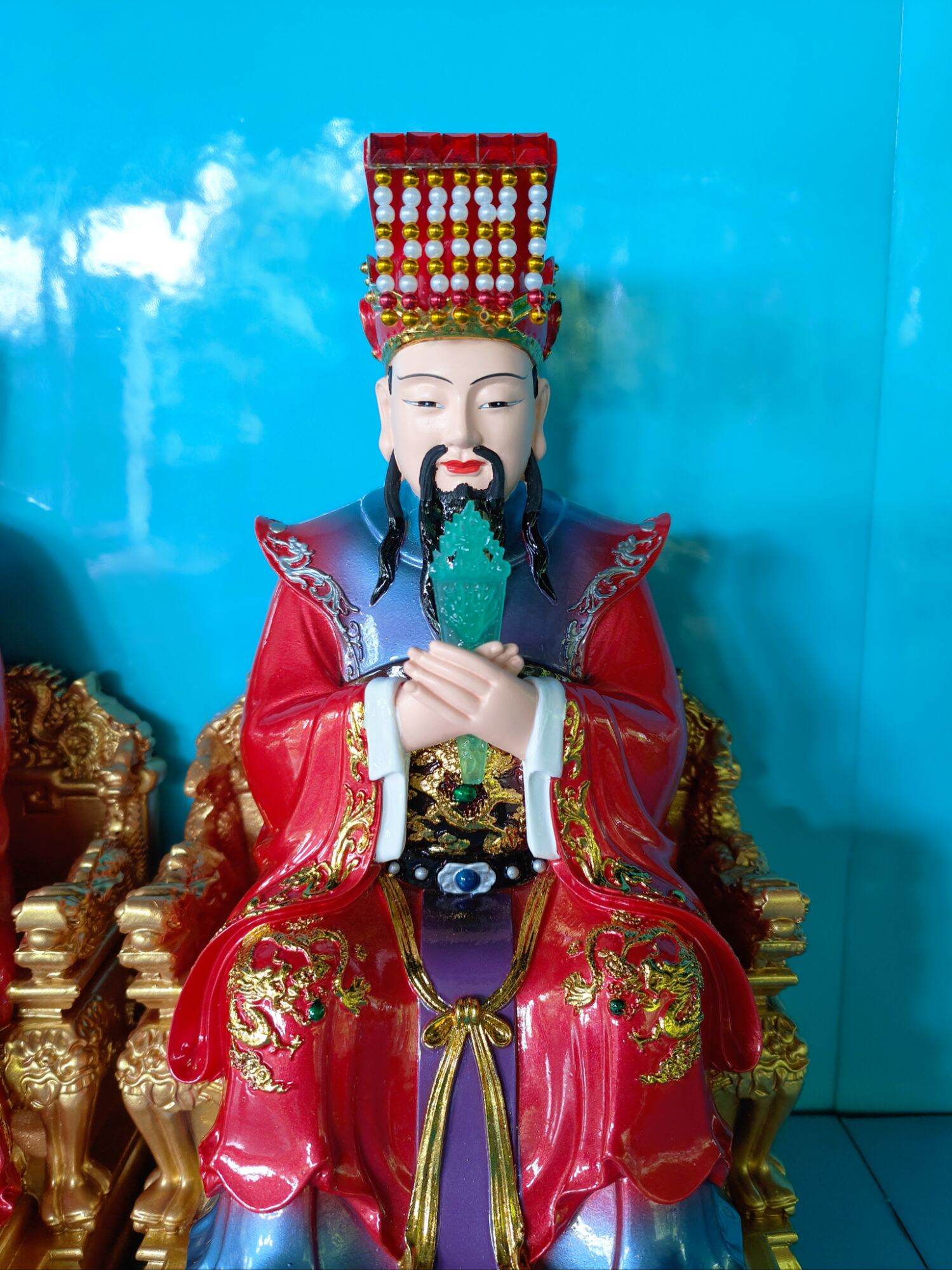 Tượng Ngọc Hoàng, Tây Vương Mẫu cao 30cm