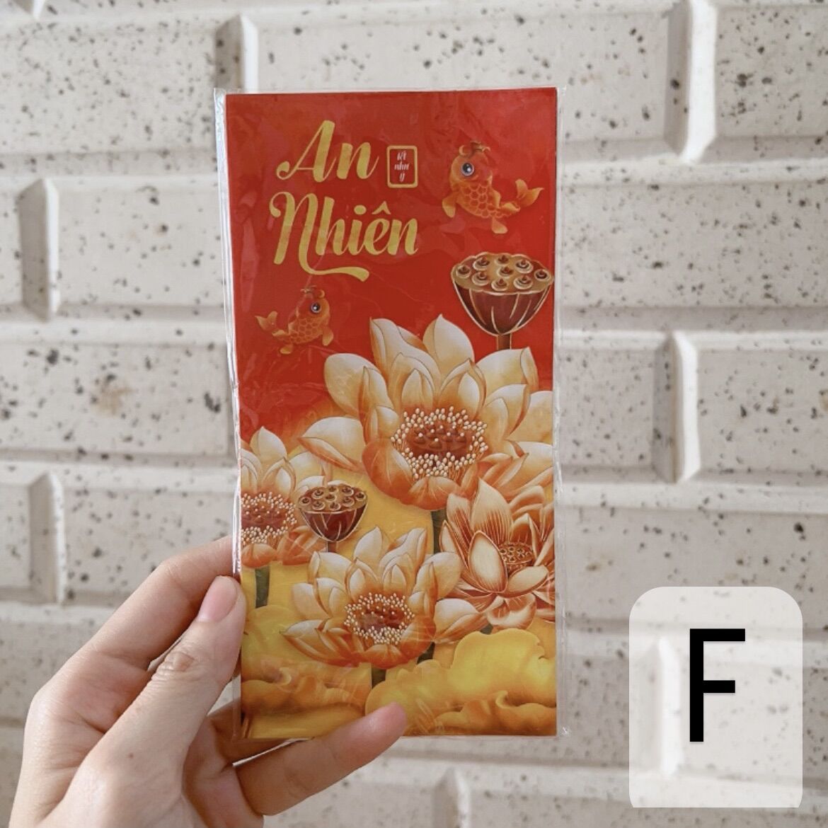 Xấp 6 bao lì xì 2023 (bao dày, nhiều mẫu)