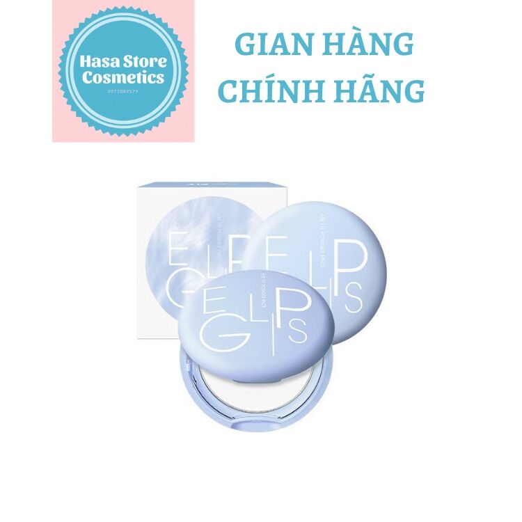 ( Xanh )Phấn phủ dạng nén Eglips Air Fit Powder Pact 8g