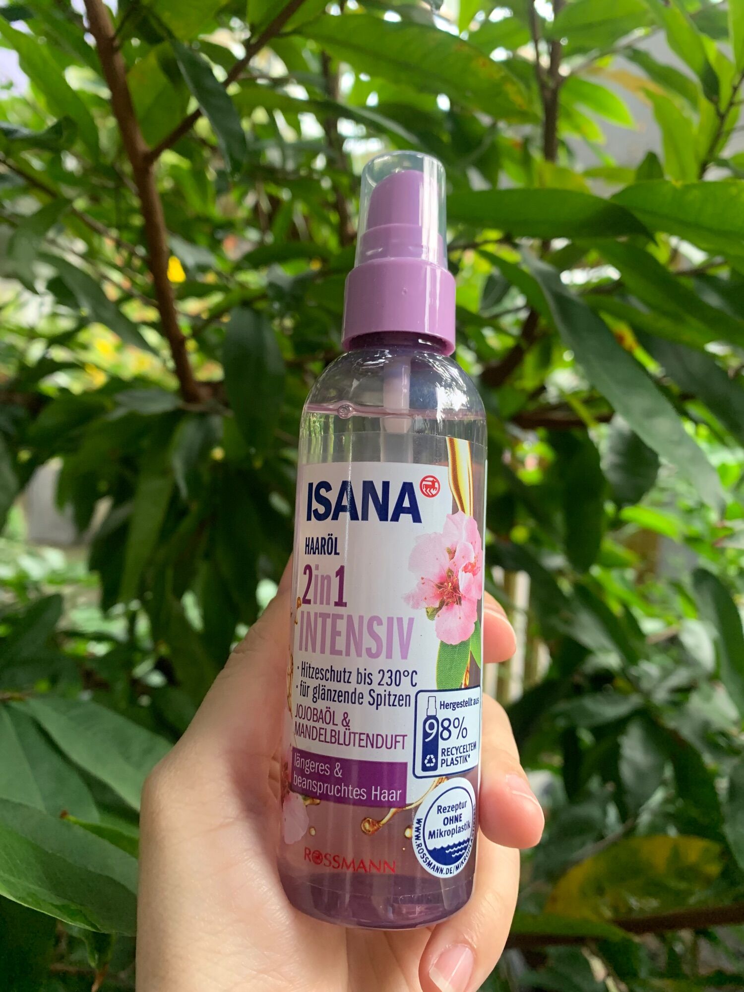 Dầu dưỡng tóc chuyên sâu Isana