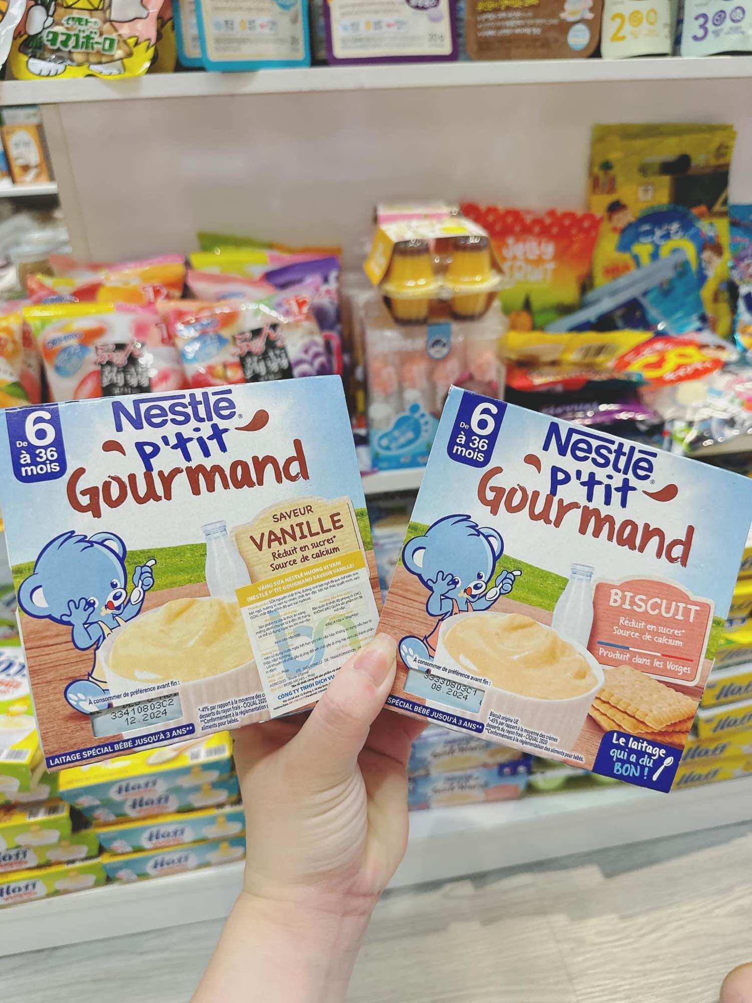 [Date 2026] Váng sữa nguội Nestle Pháp cho bé từ 6m (không cần bảo quản lạnh)