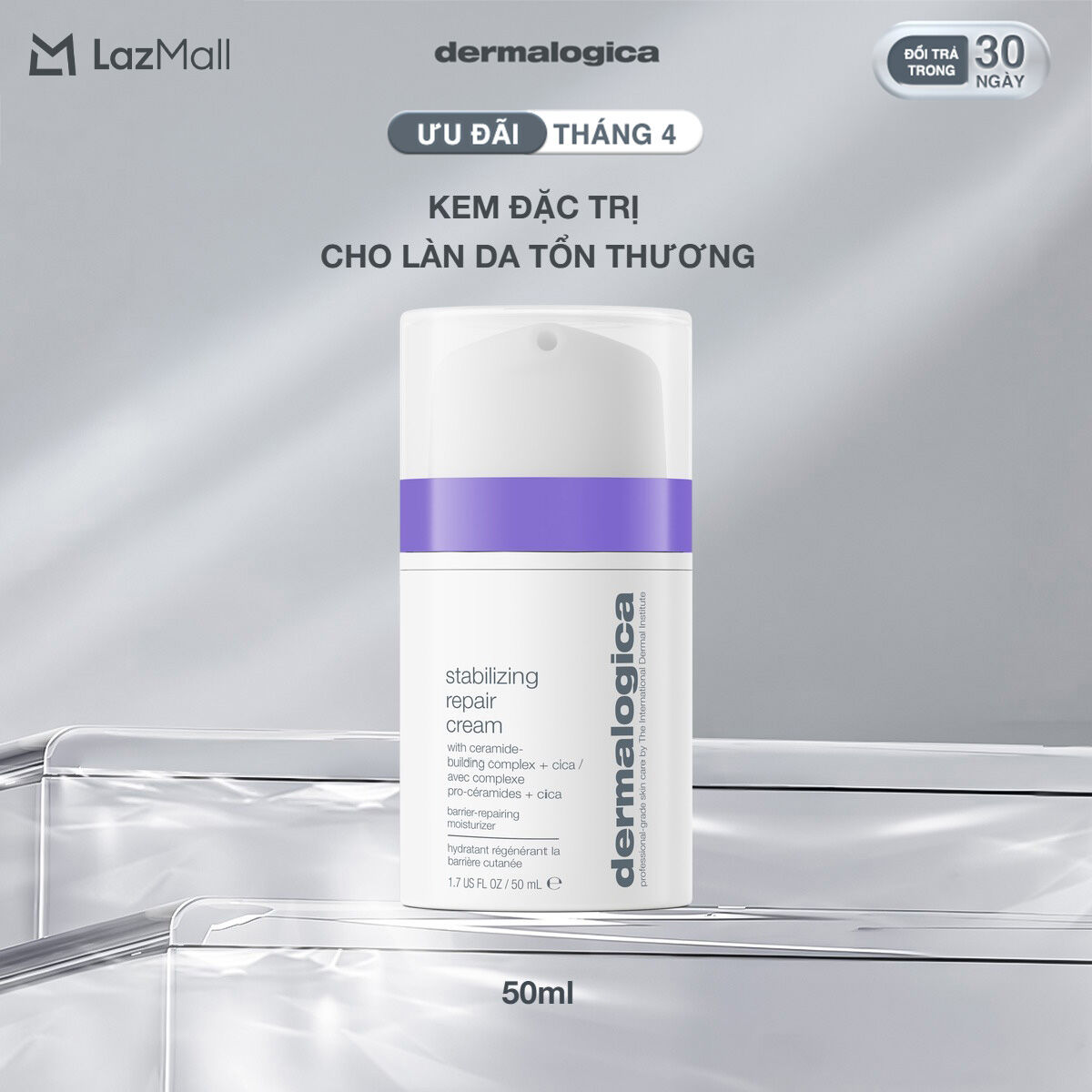 Kem dưỡng giúp dưỡng ẩm và làm dịu da Stabilizing Repair Cream Retail 50ml