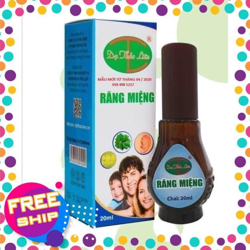 Lọ 5ml, tinh dầu răng miệng dạ thảo liên chính hãng