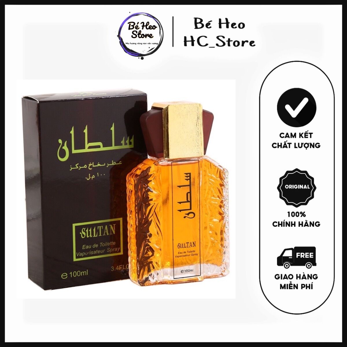 Nước hoa nam dubai sultan 100ml tinh dầu nước hoa nam nữ dubai thơm lâu lôi cuốn