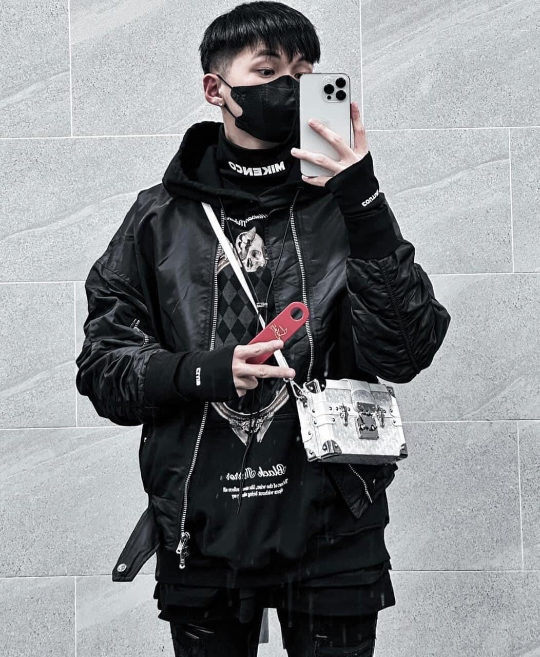 Túi Chéo Túi Hộp EDM Phong Cách Boy Phố