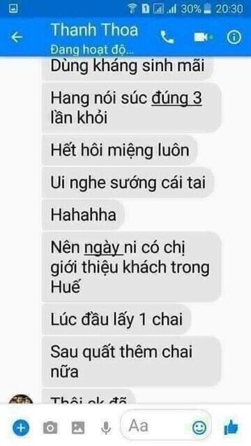 [ Chính Hãng ] Nước Xúc Miệng Thanh Mộc Hương 500ml