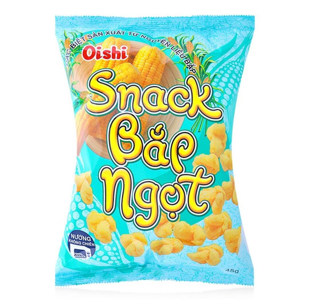 Lóc bánh snake oishi vị bắp ngọt