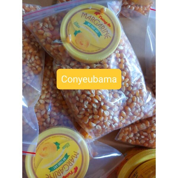 Combo bắp rang bơ gồm ngô mỹ và bơ Tường An