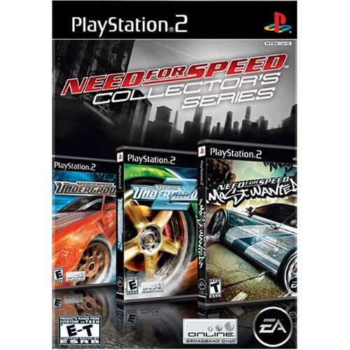 bộ 3 game need for speed ps2