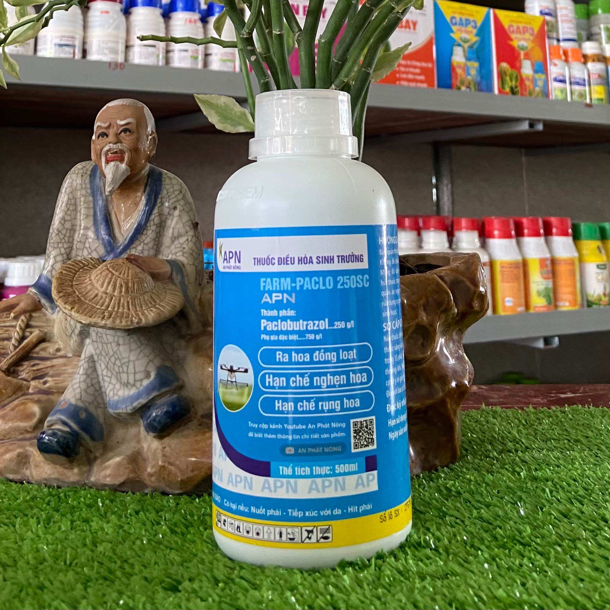 Phân bón farm-paclo 250sc paclobutrazol..250g/l của cty an phát nông