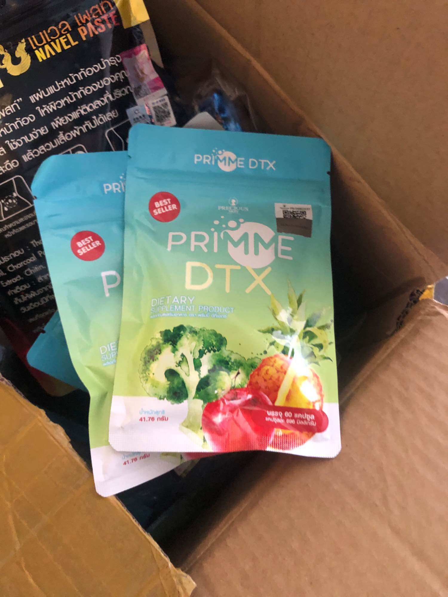 Giảm cân Detox rau củ DTX Thái Lan ( 60v)