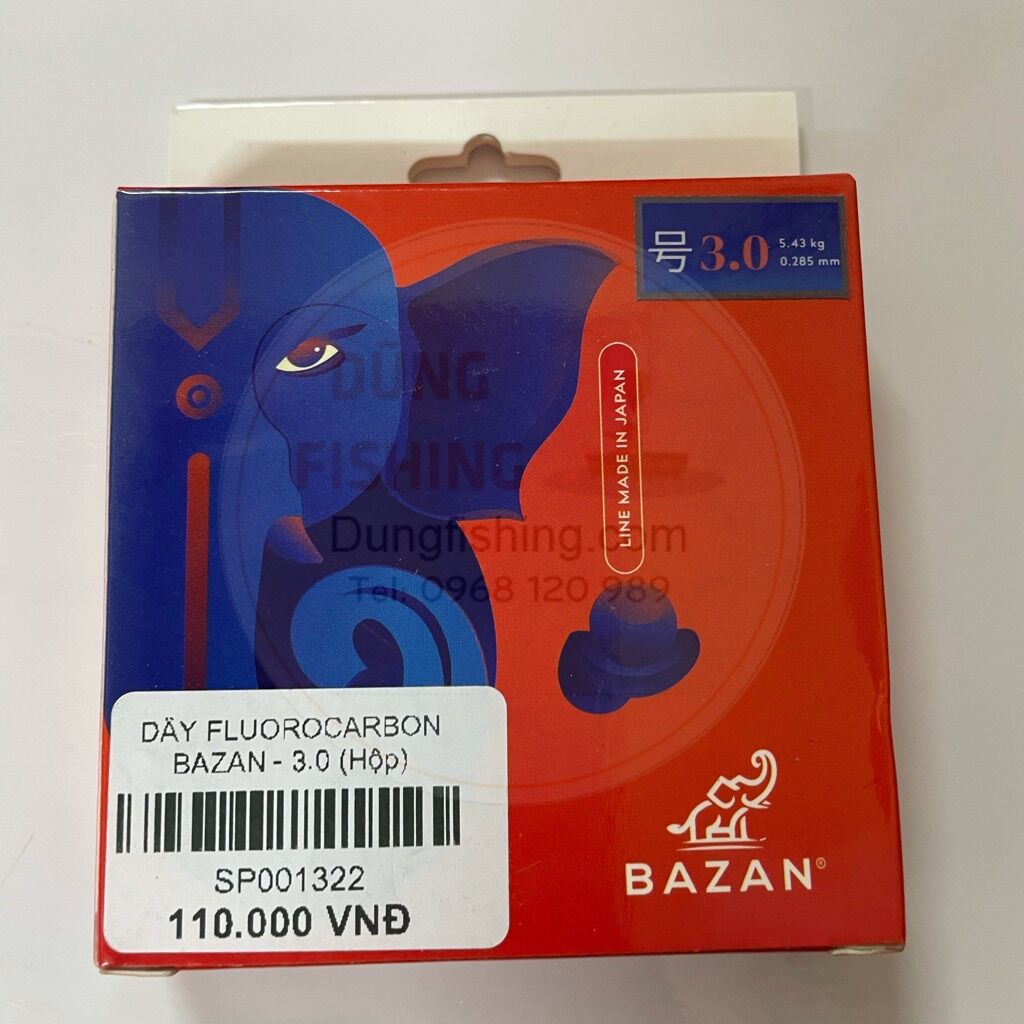 Cước thẻo Bazan Fluorocarbon 30m