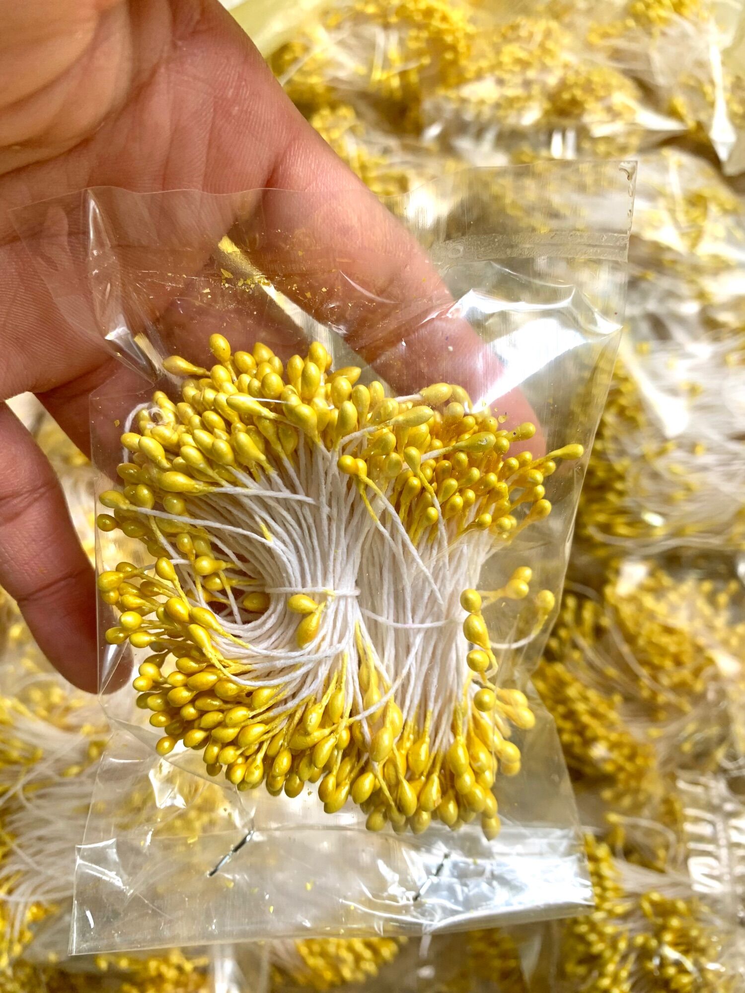 Pollen Balls Are Used to Make Flower Pollen.