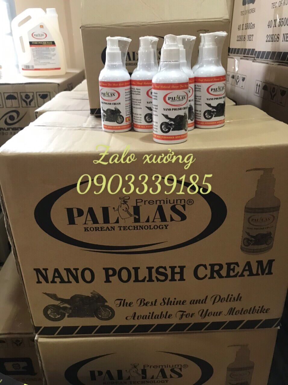 Kem phủ bóng nano phục hồi 250gr