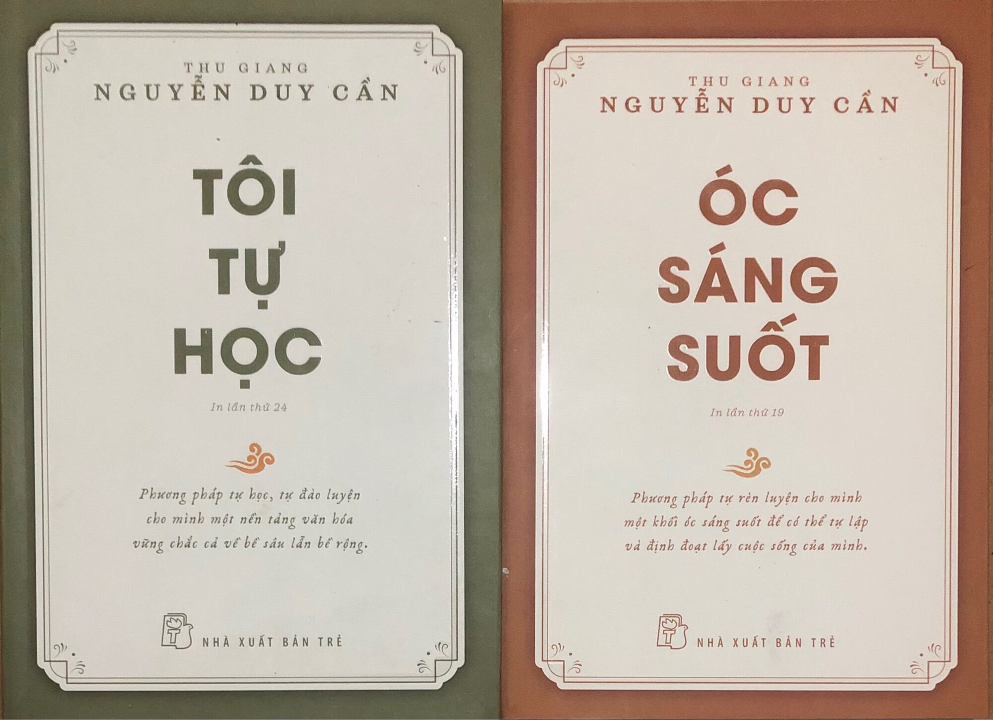 Sách - óc sáng suốt - tôi tự học