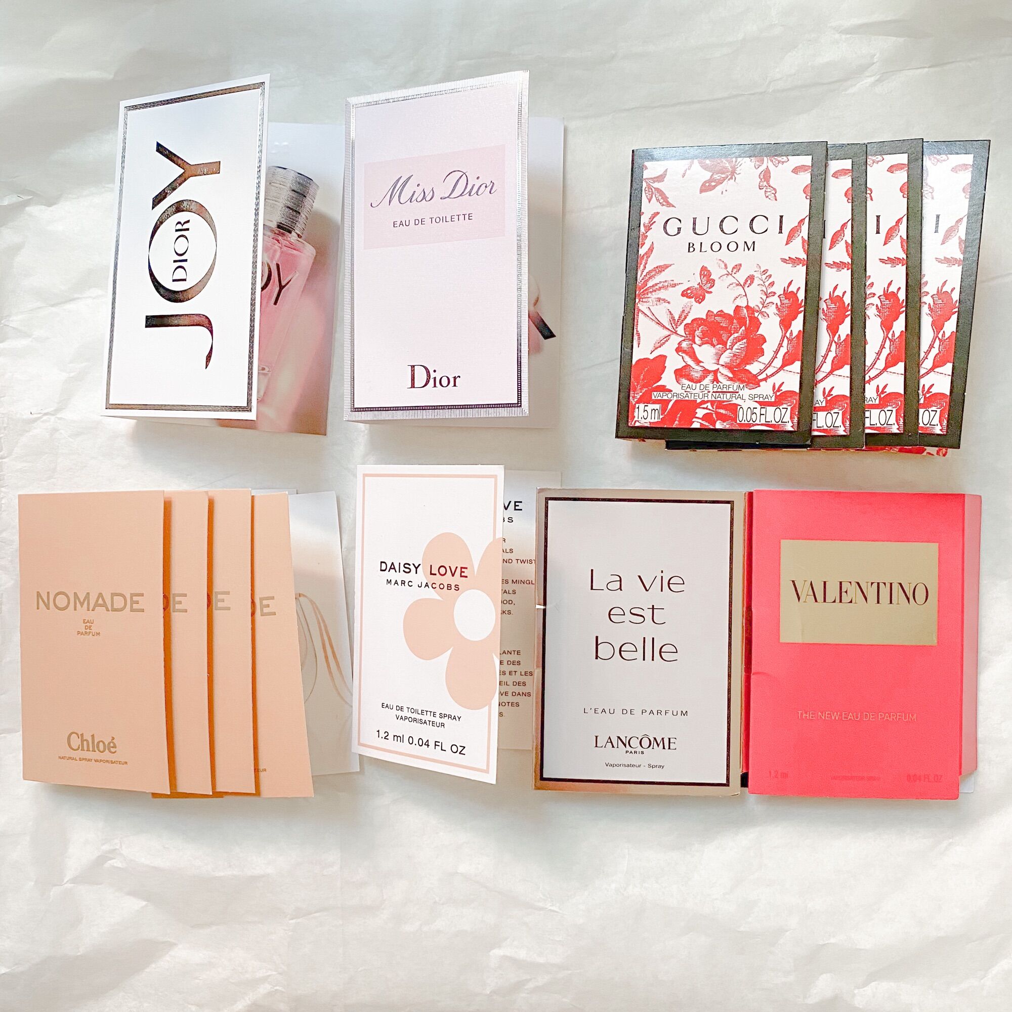 Sample mẫu thử nước hoa nhiều hãng