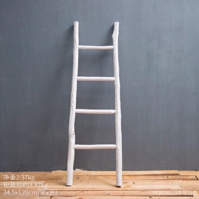 Thang gỗ tự nhiên decor