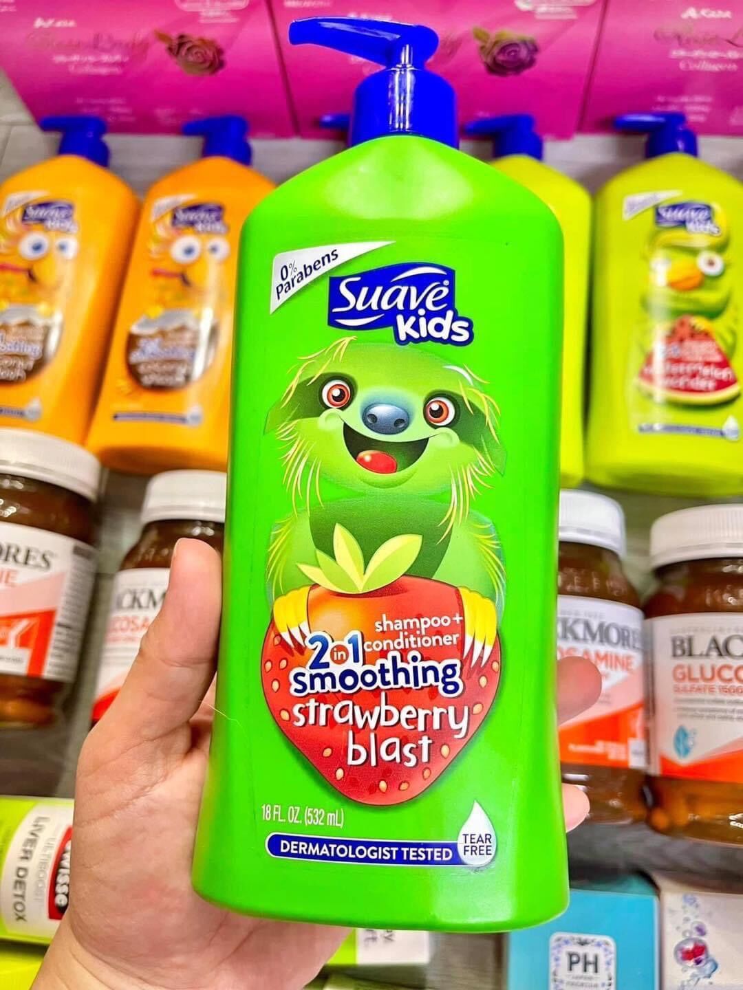 👶👶⭐️⭐️SỮA TẮM SUAVE KIDS 3in1 (532ml)👧 👦