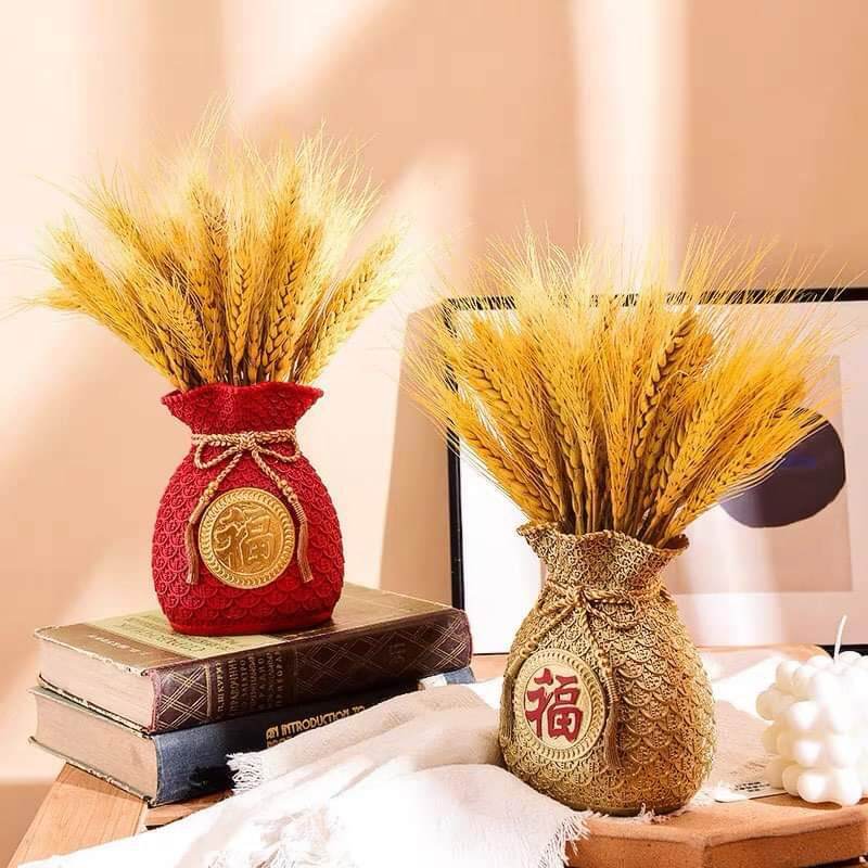 Bình hoa hình túi tiền tài lộc