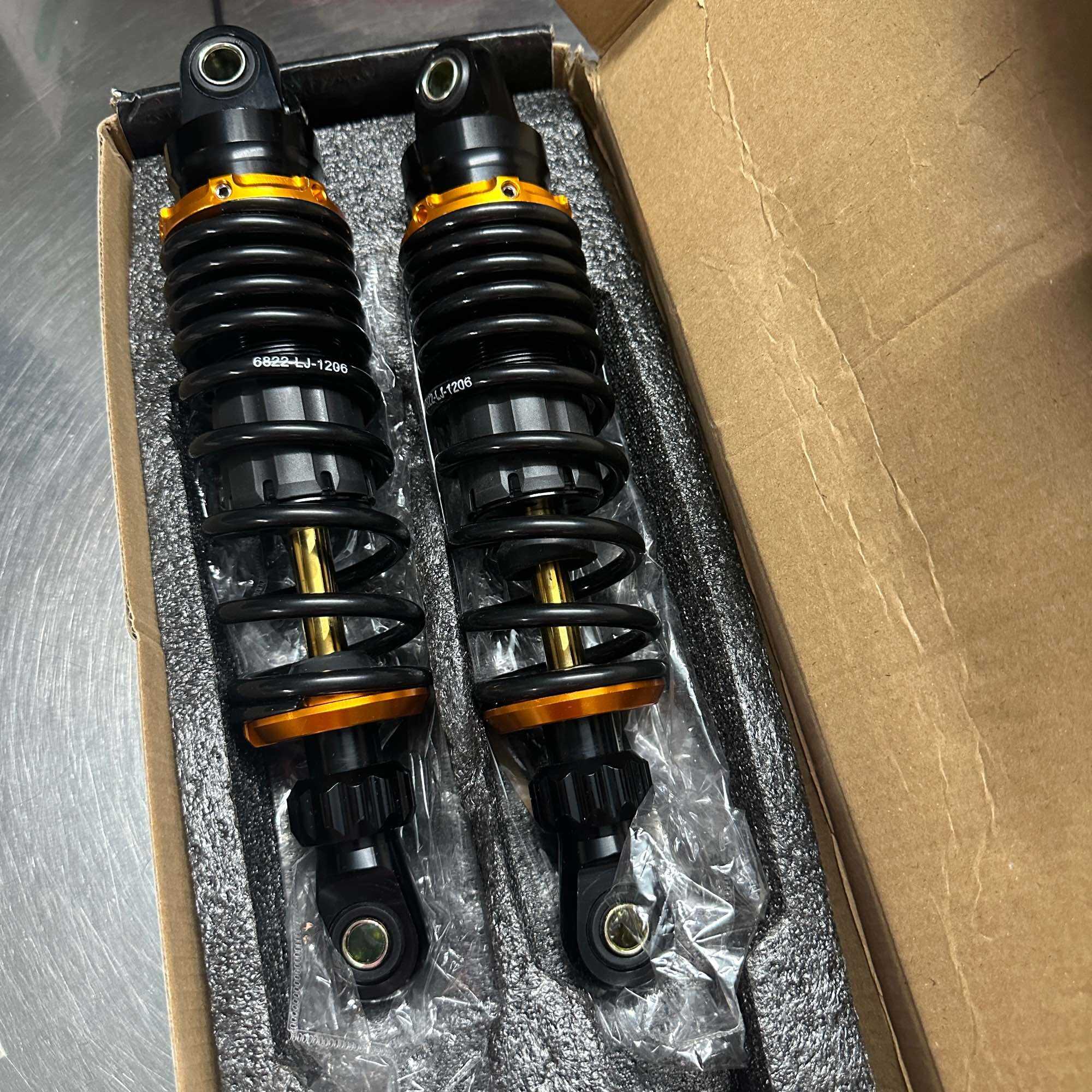 phuộc sau ty vàng gắn sirius jupiter taurus cub 280mm